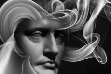 Visage volutes fumée Noir et blanc L’hypnothérapie est une thérapie brève, qui va activer l’inconscient afin de permettre les changement dont la personne a besoin. Et notre inconscient dispose de ressources incroyables, et dont nous n’avons généralement pas conscience… L’hypnothérapeute (praticien en hypnose) est un « montreur de portes » : c’est le client qui les franchit, s’il le souhaite. Alors même si le conscient est moins présent pendant la séance d’hypnose, l’inconscient lui a toujours le contrôle, et choisit les suggestions auxquelles il va répondre.